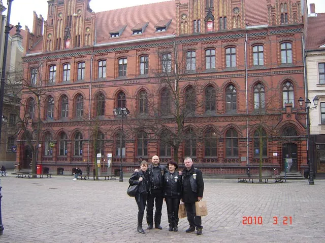 Toruń - poświęcenie sztandaru KR — archiwum Right Riders, 2010