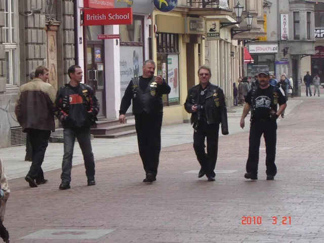 Toruń - poświęcenie sztandaru KR — archiwum Right Riders, 2010